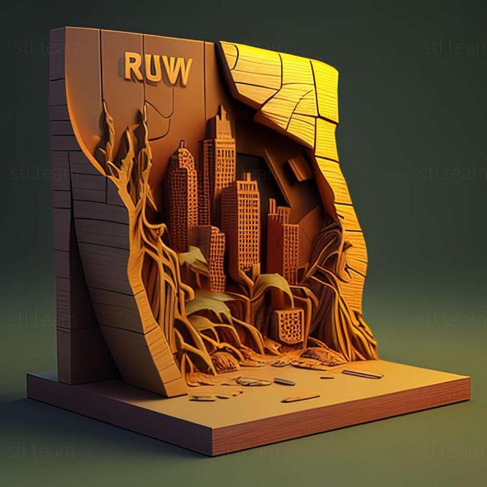 3D model Sideway New York game (STL)